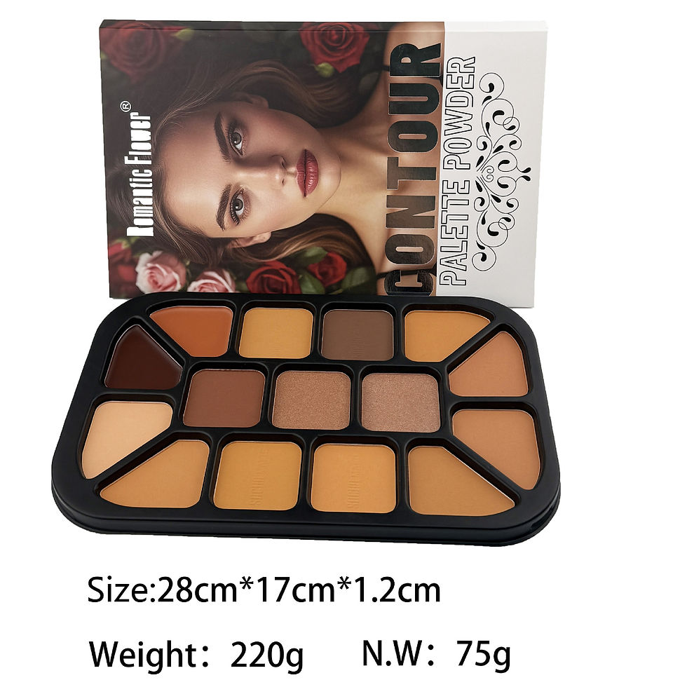 Thumbnail: 15-Color Face Contour Powder Palette Matte Highlighter Natural Shading Concealer