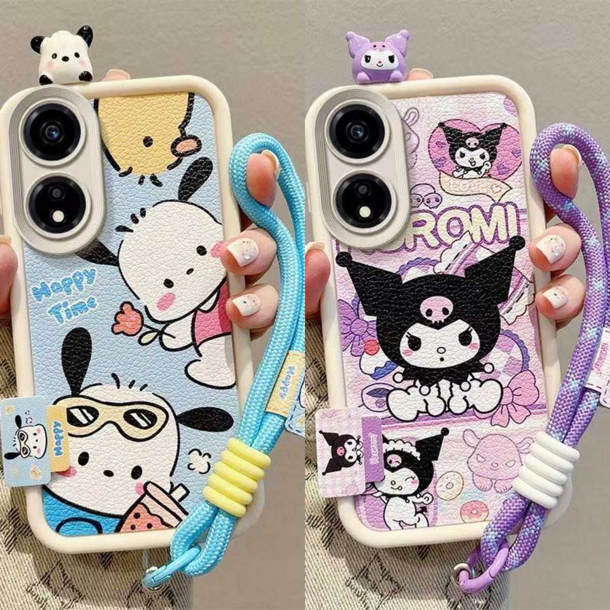 For infinix Hot 50 50i 40i 30i Note 50 40 30 11 9 10 Play Phone Case 3D Ear Kuro