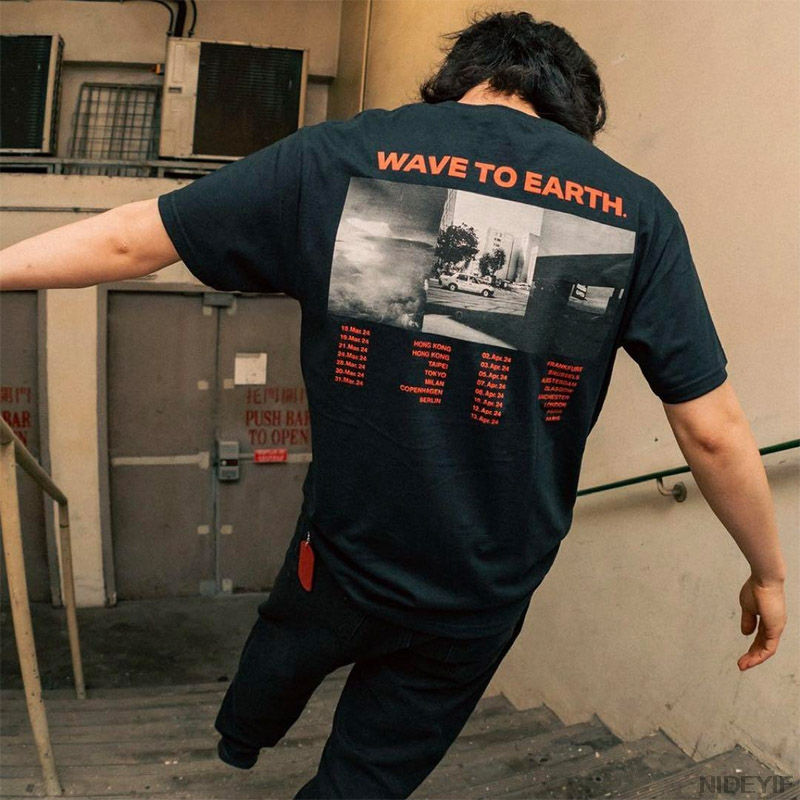Thumbnail: Wave To Earth 2024 World Tour Album Print T Shirts Men Women Retro Fashion Cotto