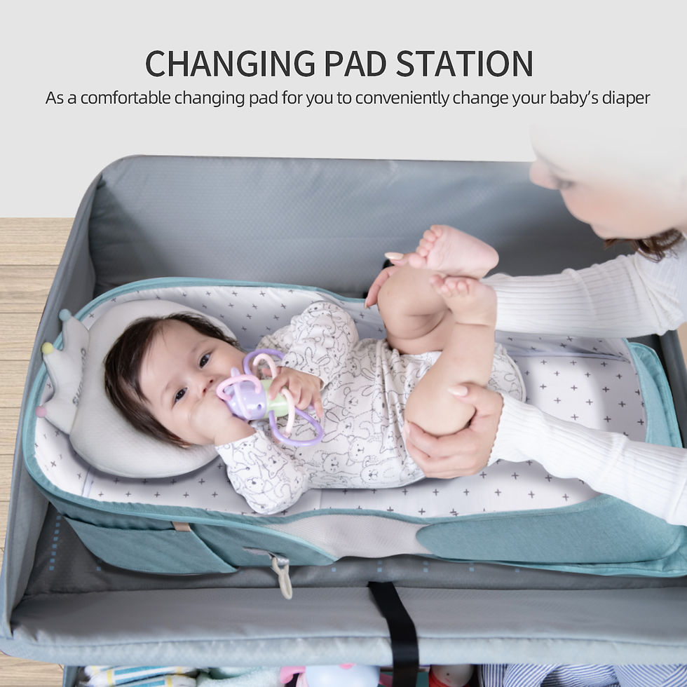 Thumbnail: Portable Diaper Bag Backpack