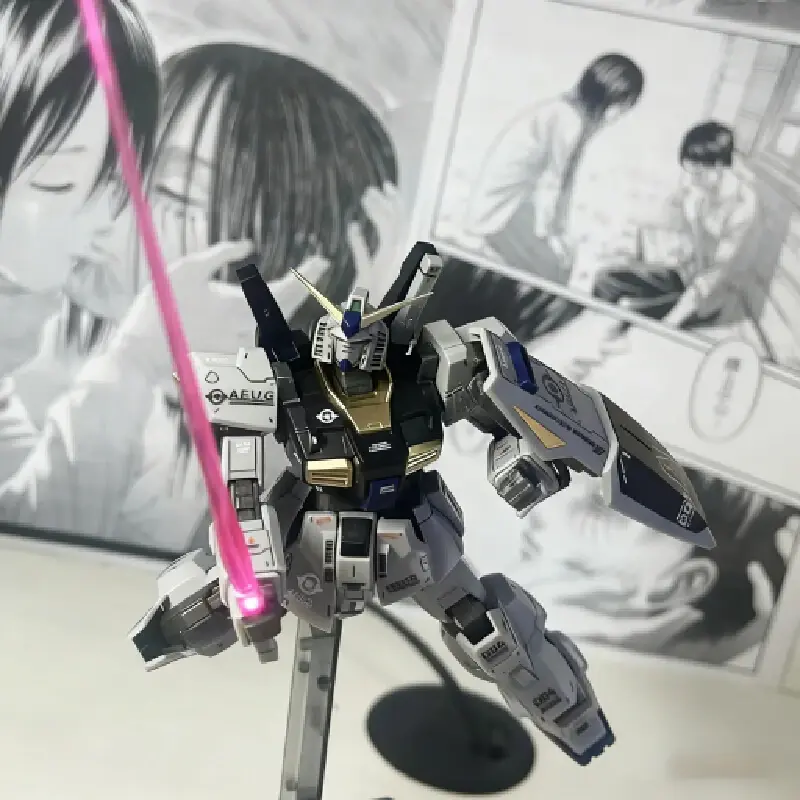 Thumbnail: New HG 1/144 RX-178 MK-II 21st Century Real Color Scheme Assembly