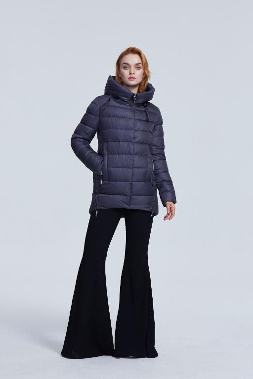 Thumbnail: Women warm hooded winter coat women jacket casual parkas jacket