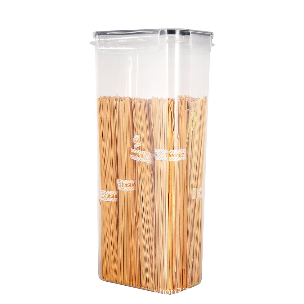 Thumbnail: Kitchen 7pcs Food Containers Set BPA Free Plastic Airtight Storage Box With 10st