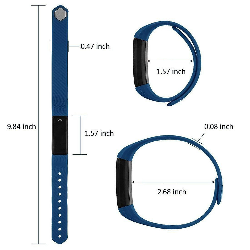 Thumbnail: SmartFit Slim Activity Tracker And Monitor Smart Watch With FREE Extra