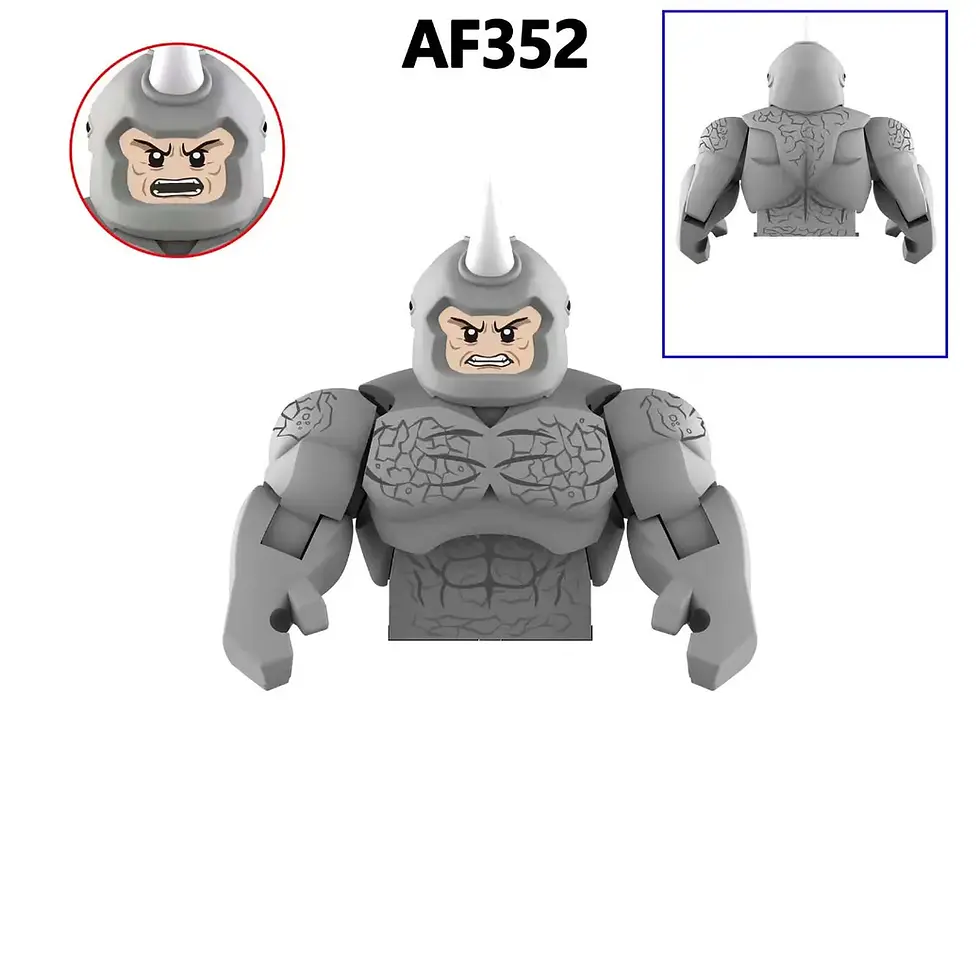 Thumbnail: Movable Model Bricks Beast Lizard Rhino Assemble Colossus Assembly