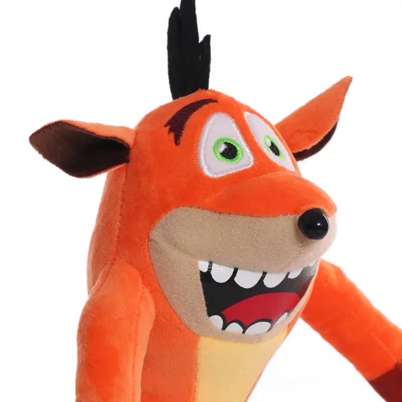 Thumbnail: 26cm New Arrival Anime Crash Bandicoot Plush Toys Cartoon Animal Aku