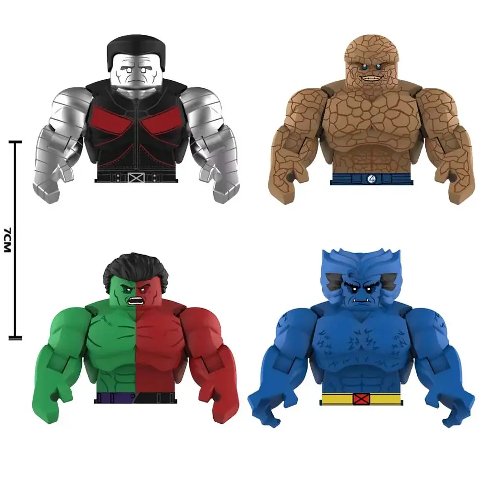 Thumbnail: Movable Model Bricks Beast Lizard Rhino Assemble Colossus Assembly