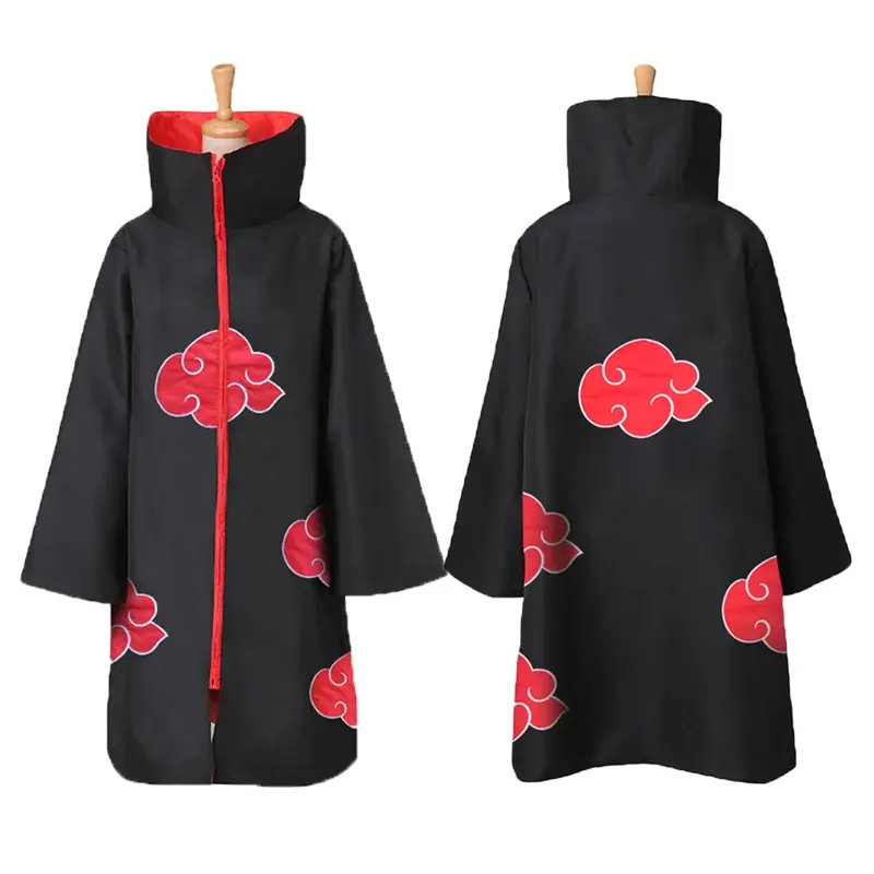 Thumbnail: Anime Hokage Akatsuki Cosplay Ninja Costume Cloaks with Headband Pain