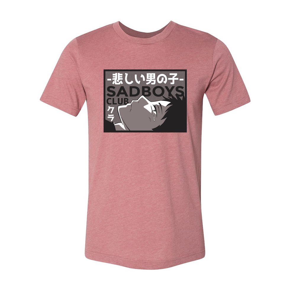 Thumbnail: Sad boys Anime T-shirt