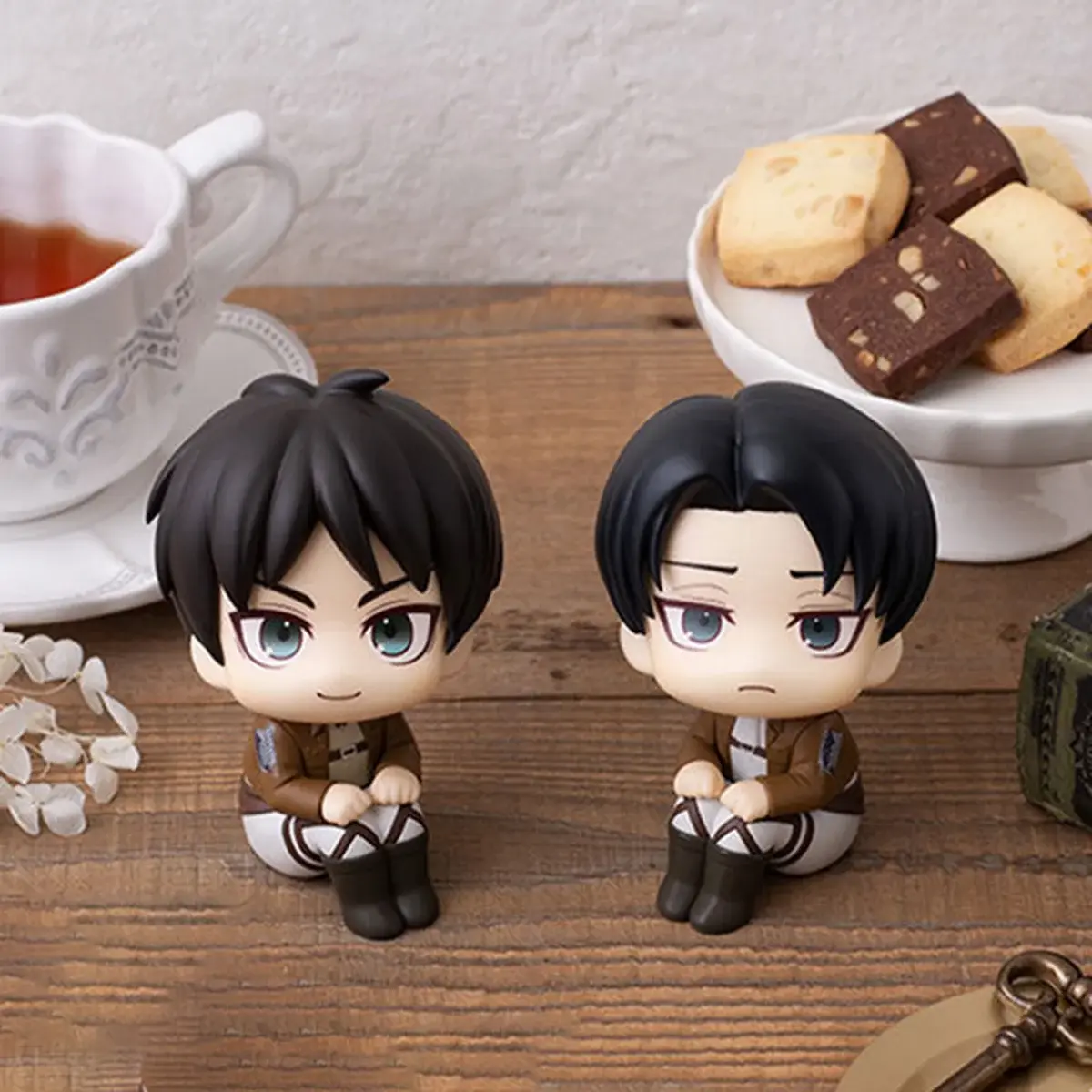 Attack on Titan Eren Jaeger Levi Ackerman Lookup Series Anime Action
