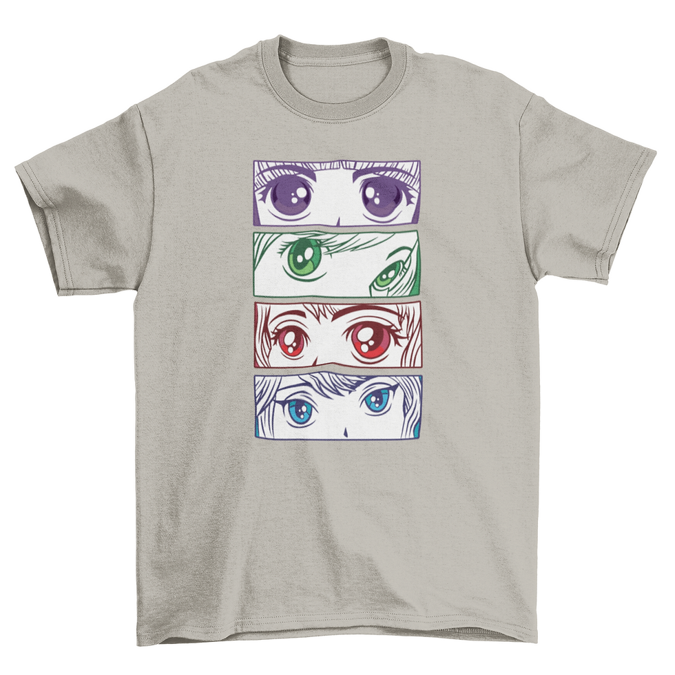 Thumbnail: Anime girl eyes t-shirt