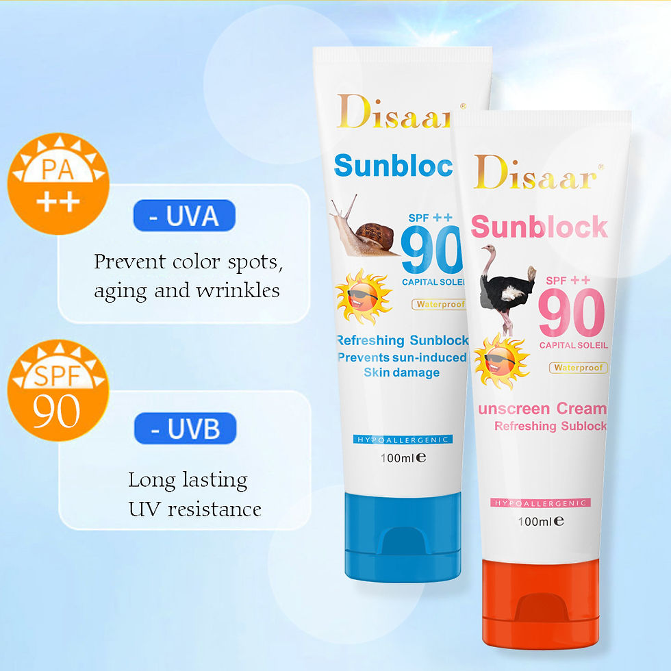 Thumbnail: 10PCS 100ML Snail Facial Body Sunscreen Whitening Sun Cream Sunblock Anti-Aging