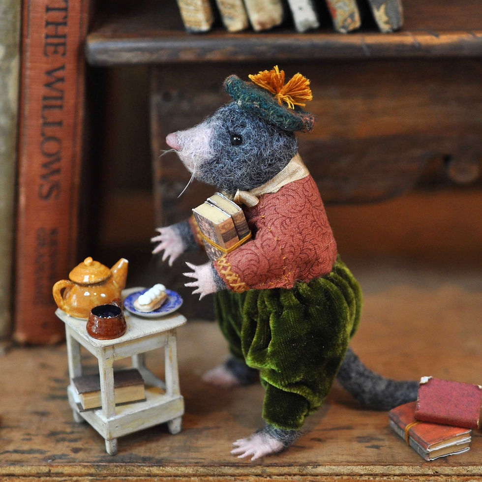 Miniature : Mama Dormouse & Mr Mole