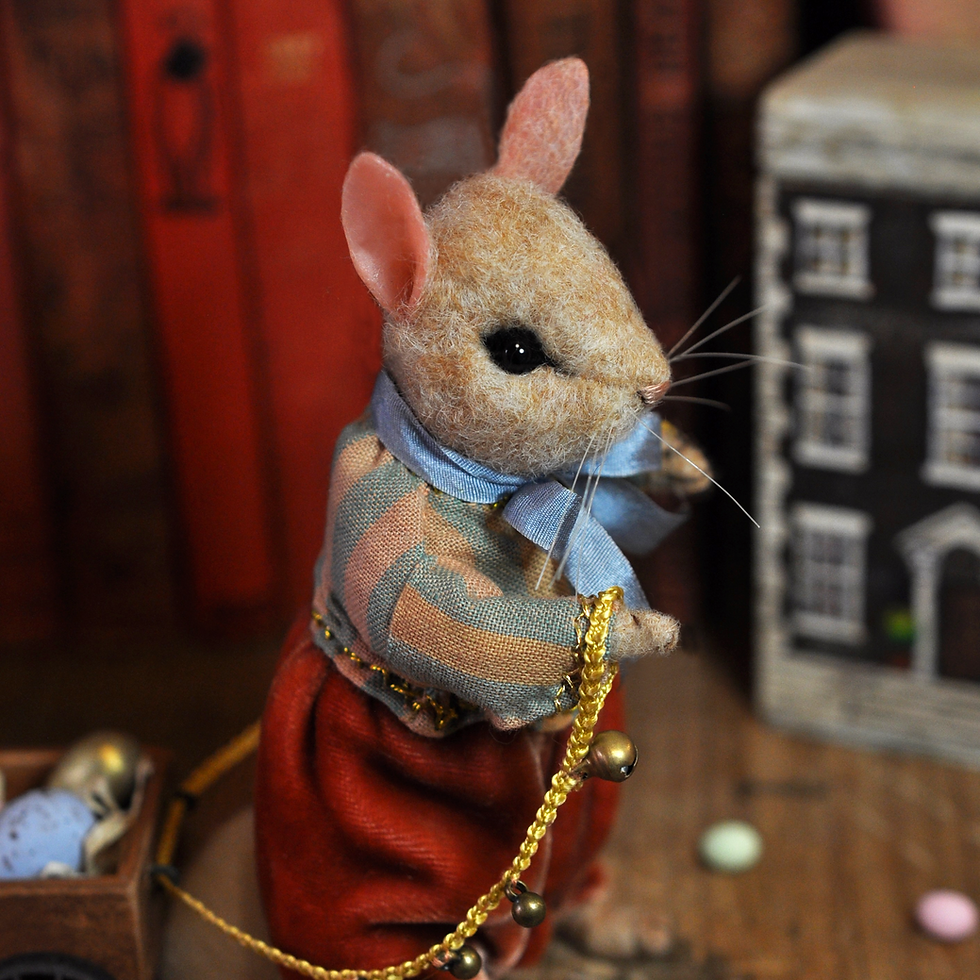 Thumbnail: Little Rabbit and his Easter cart filled with eggs