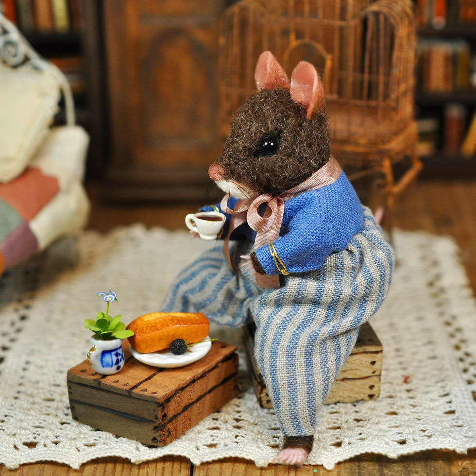Little Mouse and his spring picnic