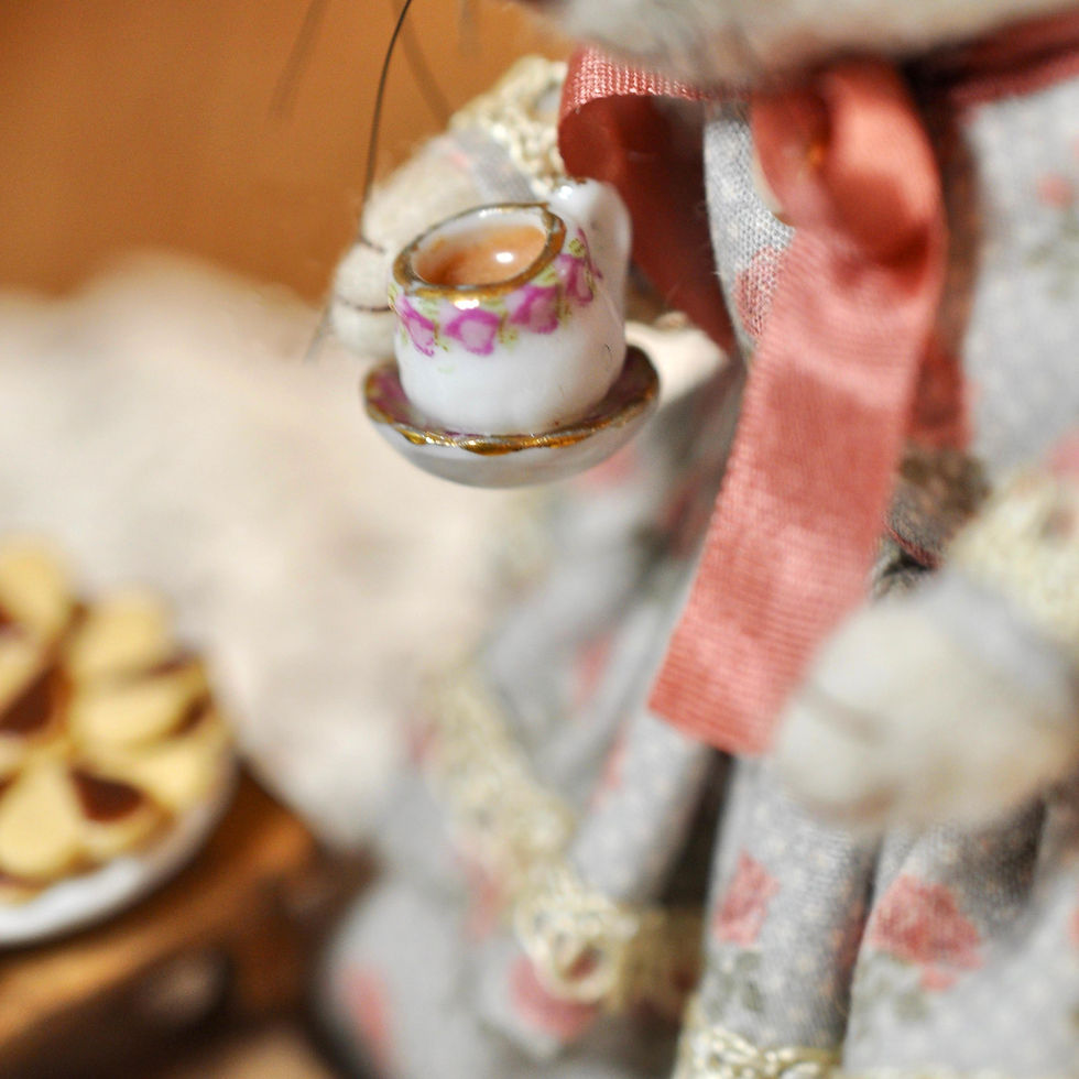 Miniature : Little Mrs Ermine