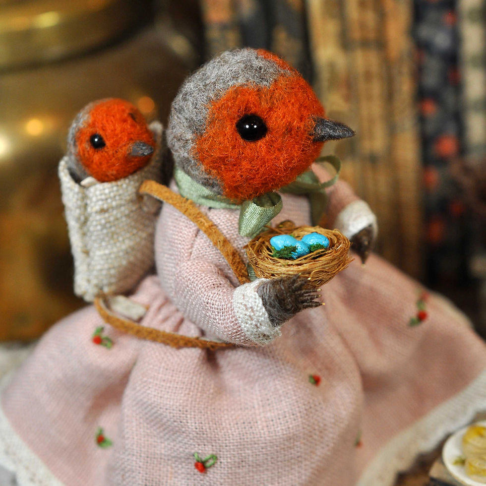 Miniature : Easter companions