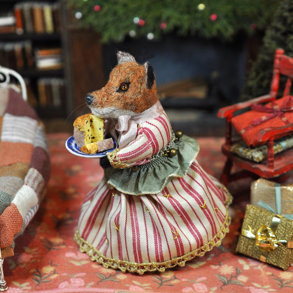 Thumbnail: Little Mrs Christmas Fox