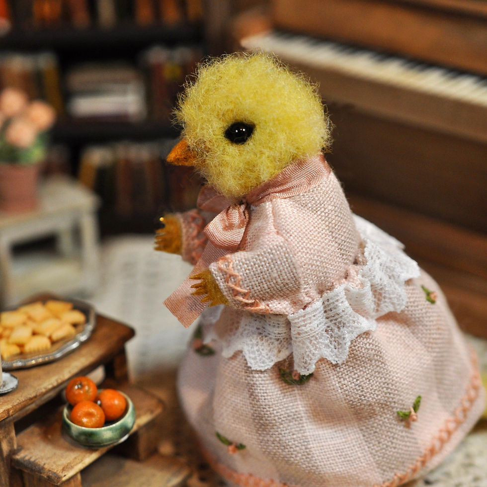 Thumbnail: Daddy Rooster and little Chick