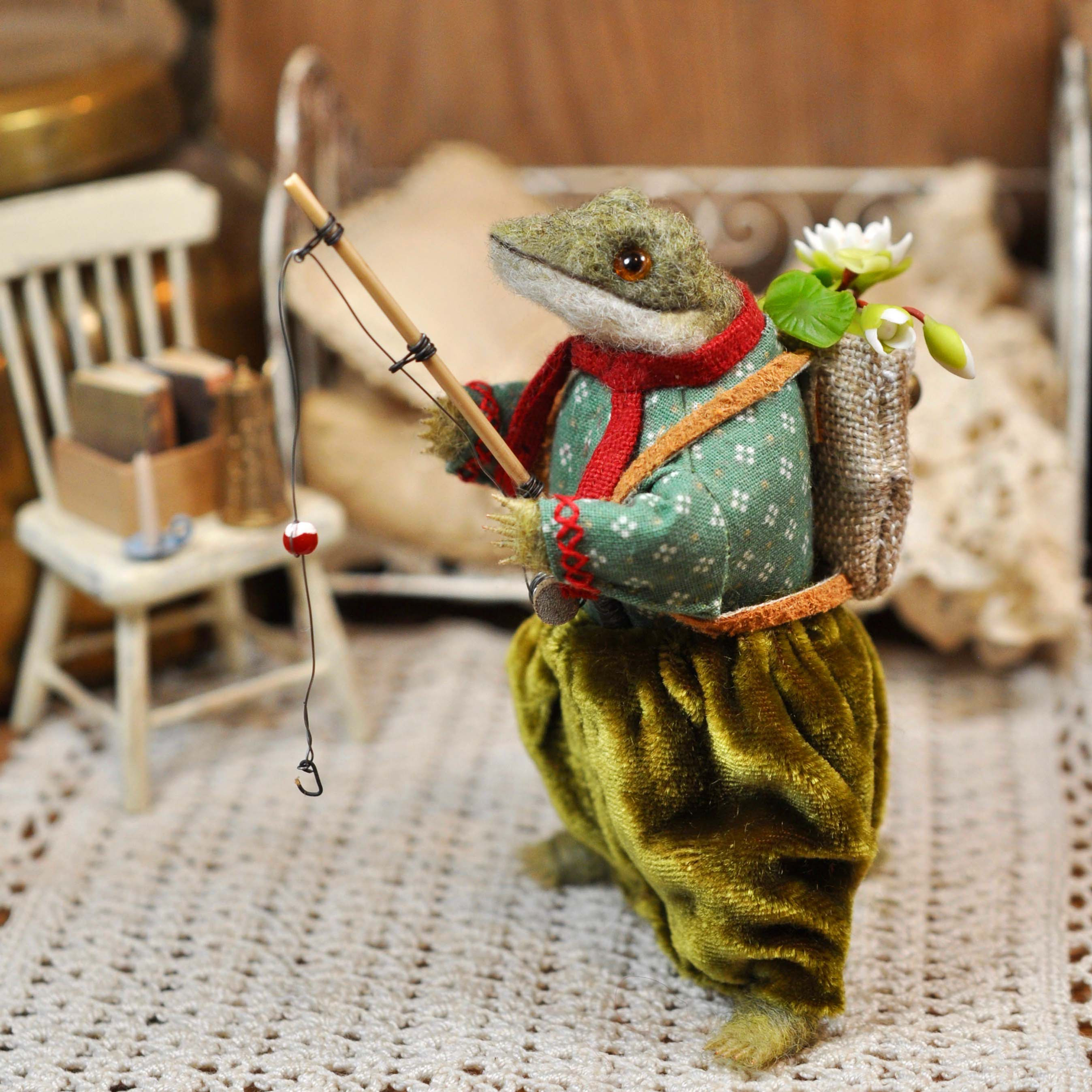 Little Mr Frog the Fisherman