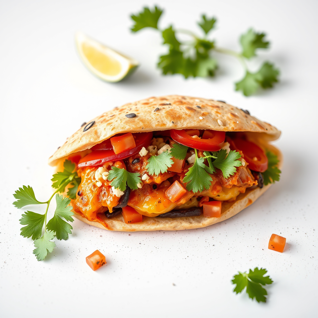 Arranged Food and Objects