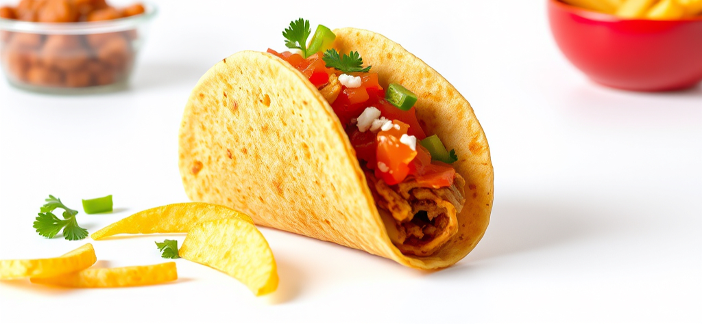 Arranged Food and Objects