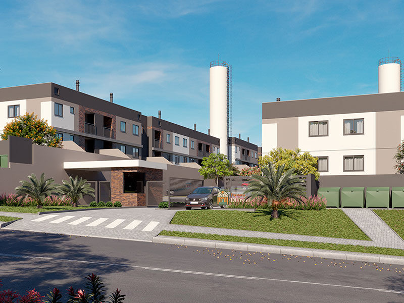 Apartamentos em Curitiba e região 100% financiados.