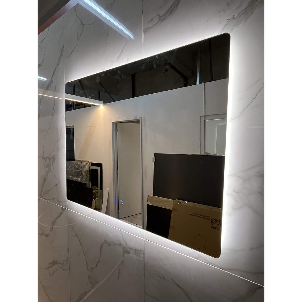 Miniatura: Espejo LED Rectangular 90x70 cm — Antiempañante Touch