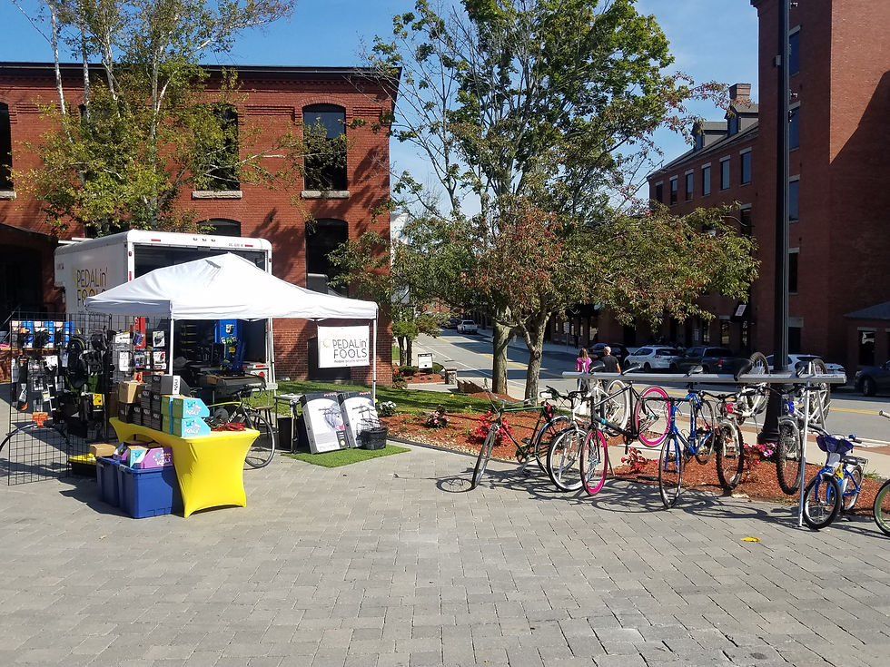 Pedalin' Fools Pop Up & Ebike Demo