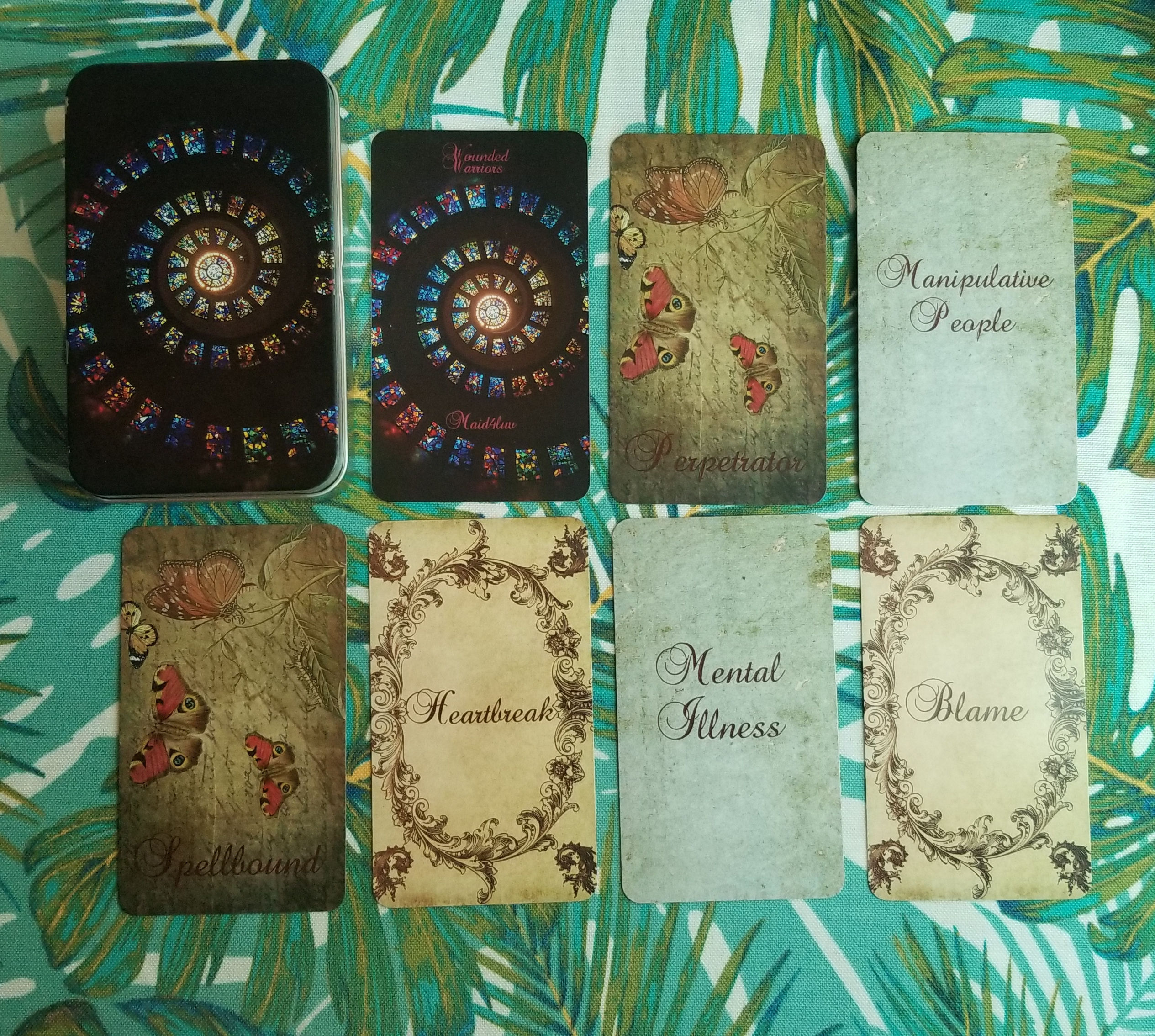Wounded Warriors Oracle deck