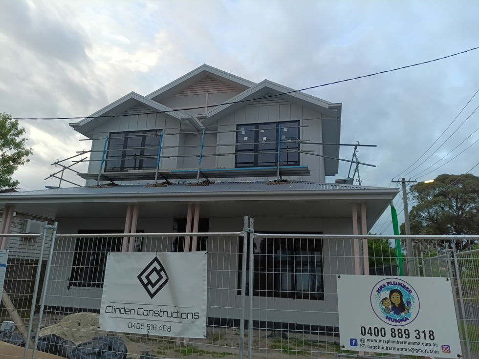 Double-Storey Residential Build Near Completion