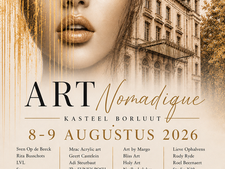 ArtNomadique présente 22 artistes au Château Borluut