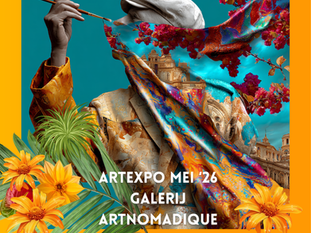 Nieuwe tentoonstelling bij ArtNomadique — drie visies, één ruimte