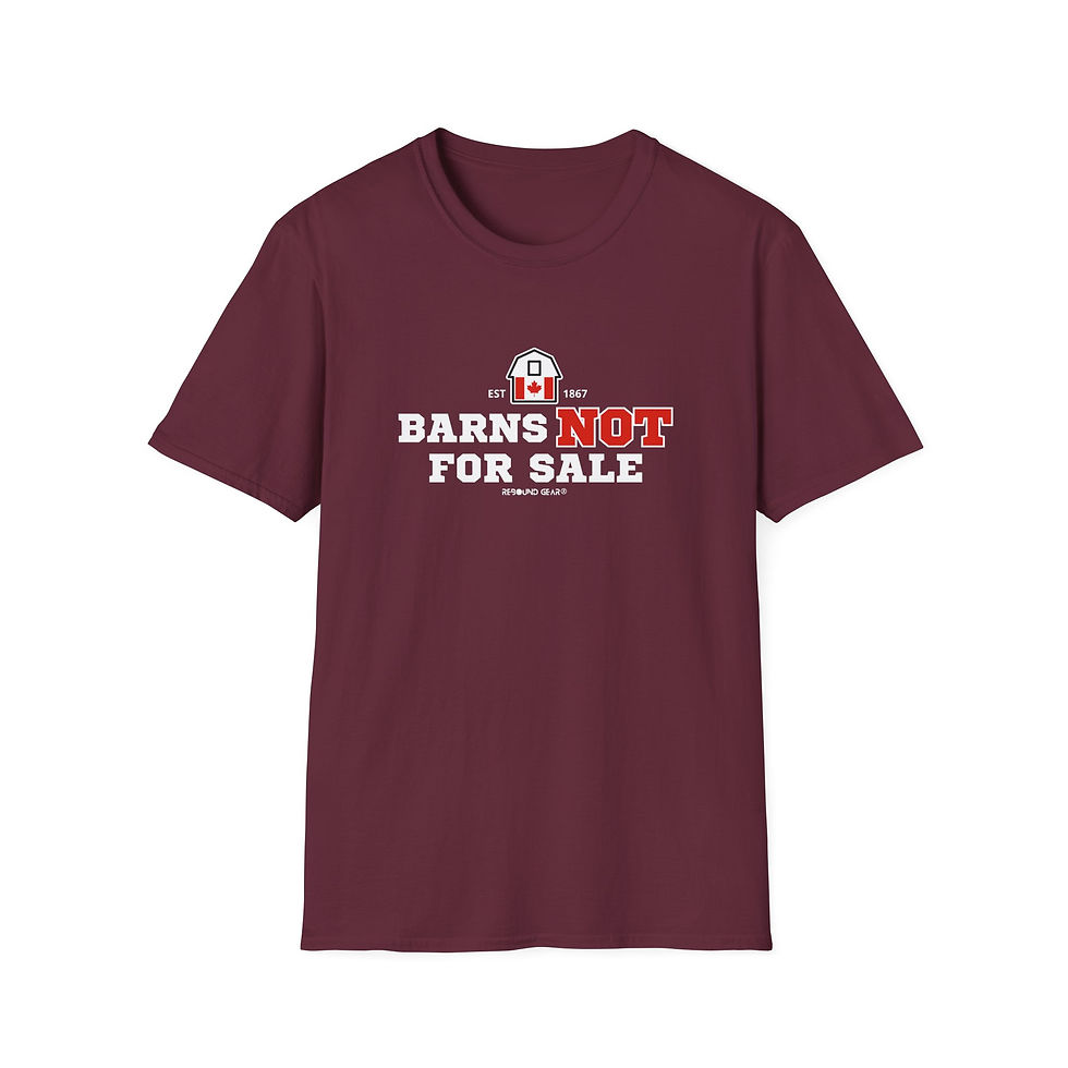 Thumbnail: BARNS NOT FOR SALE Unisex Softstyle T-Shirt