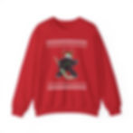 Thumbnail: Buck the Holidays Goalie Christmas Sweatshirt