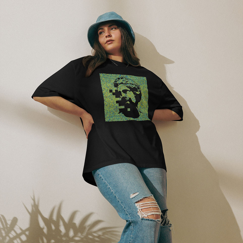Thumbnail: Oversized heavyweight t-shirt