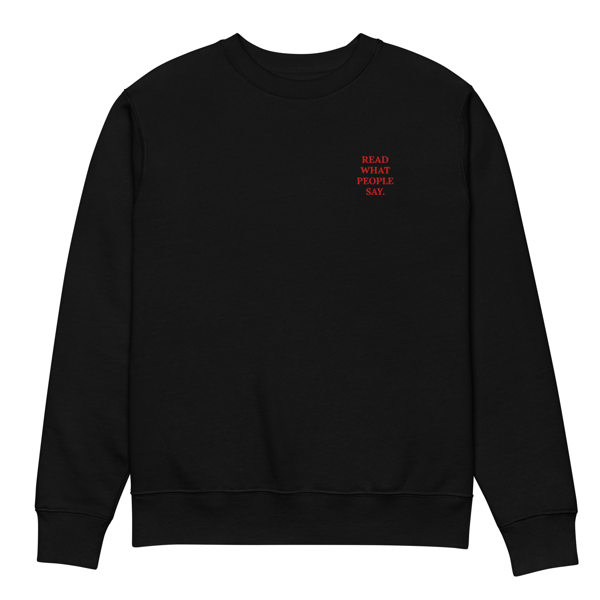 Read what - Unisex eco sweatshirt