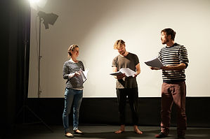 Actors Reading Script