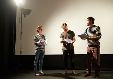 Actors Reading Script