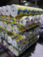 Fabric Rolls After Lamination