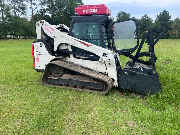 Bobcat T770 AT6335886 Skidsteer With Forestry Mulcher #1 2