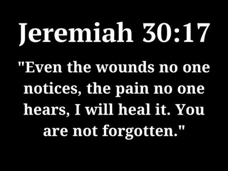 God Will Heal Your Wounds