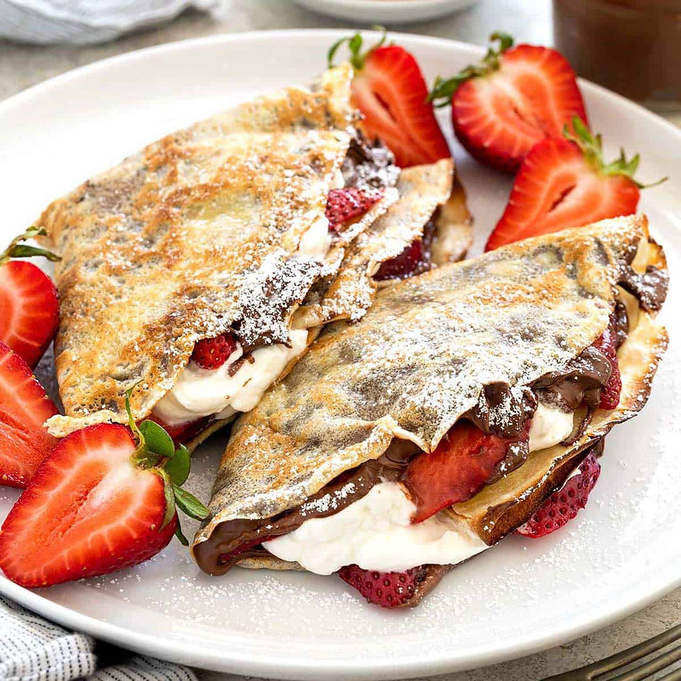 Crêpe sucré image