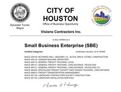 SBE Certificate