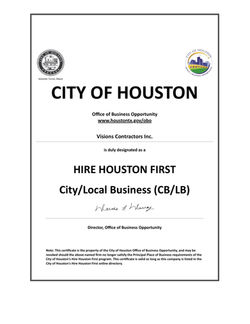 Houston City/Local Business