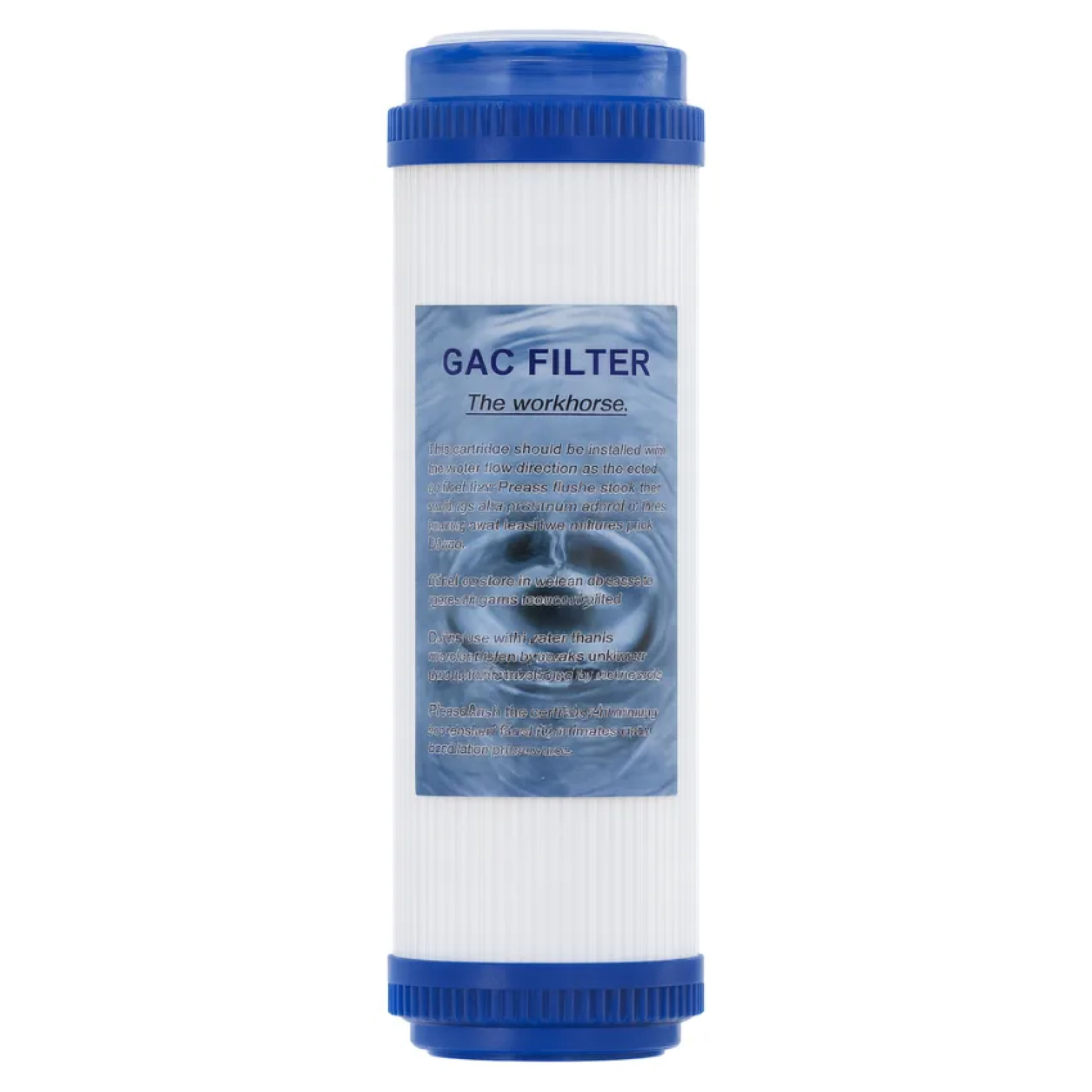 Cartucho Gac Carbón Granulado 2.5x10 Para Filtro De Agua