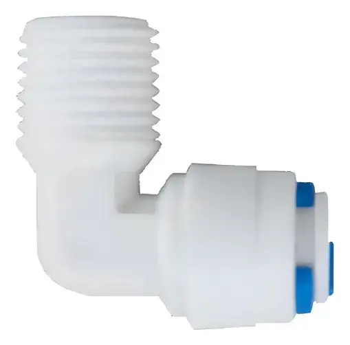 Miniatura: Codo niple 1/4 - Conexión Codo Rosca Y 1/4 Fitting Ósmosis Inversa