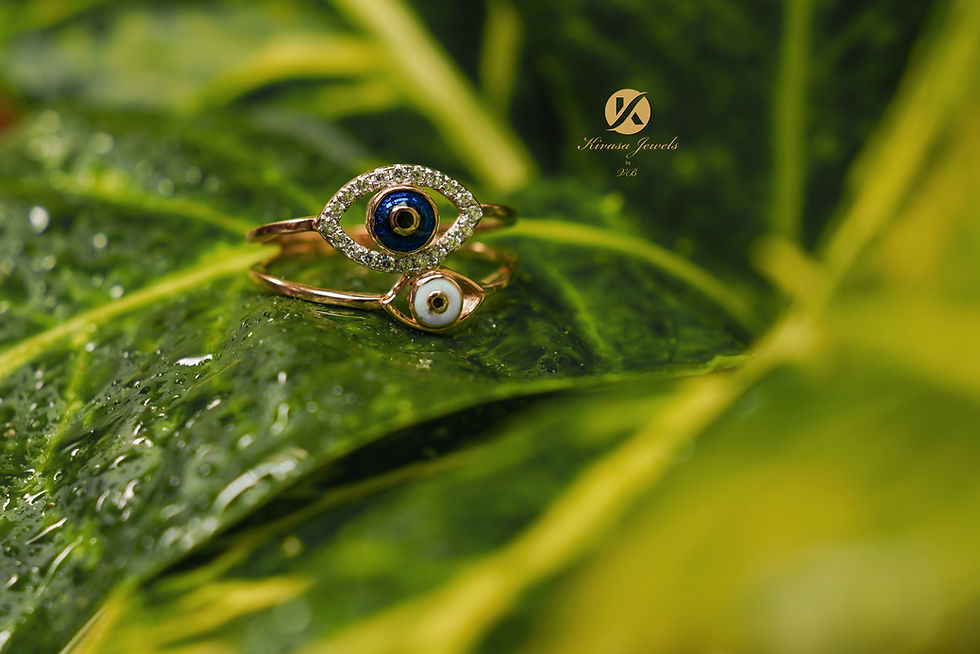 Thumbnail: DUO EVIL EYE RING