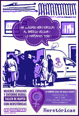 En febrero colaboramos con el proyecto Herstóricas.