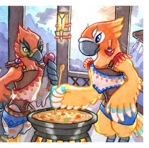 Watercolor illustration, 2020.